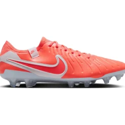 Nike Tiempo Legend 10 Elite FG voetbalschoenen hot lava white< Voetbalschoenen
