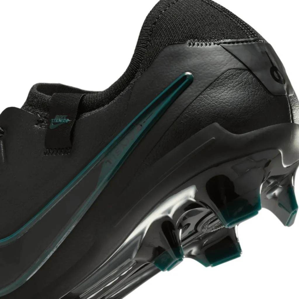 Nike Tiempo Legend 10 Pro FG voetbalschoenen heren black deep jungle< Voetbalschoenen