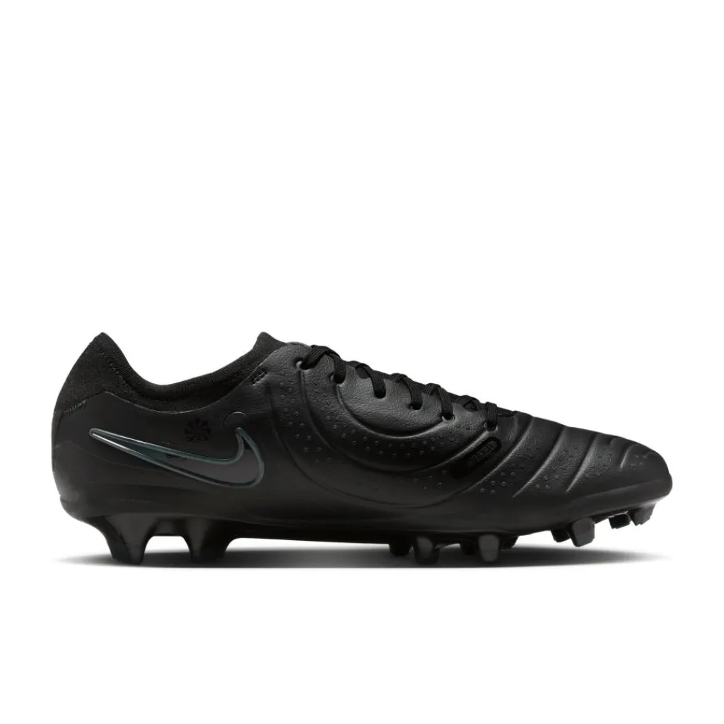 Nike Tiempo Legend 10 Pro FG voetbalschoenen heren black deep jungle< Voetbalschoenen