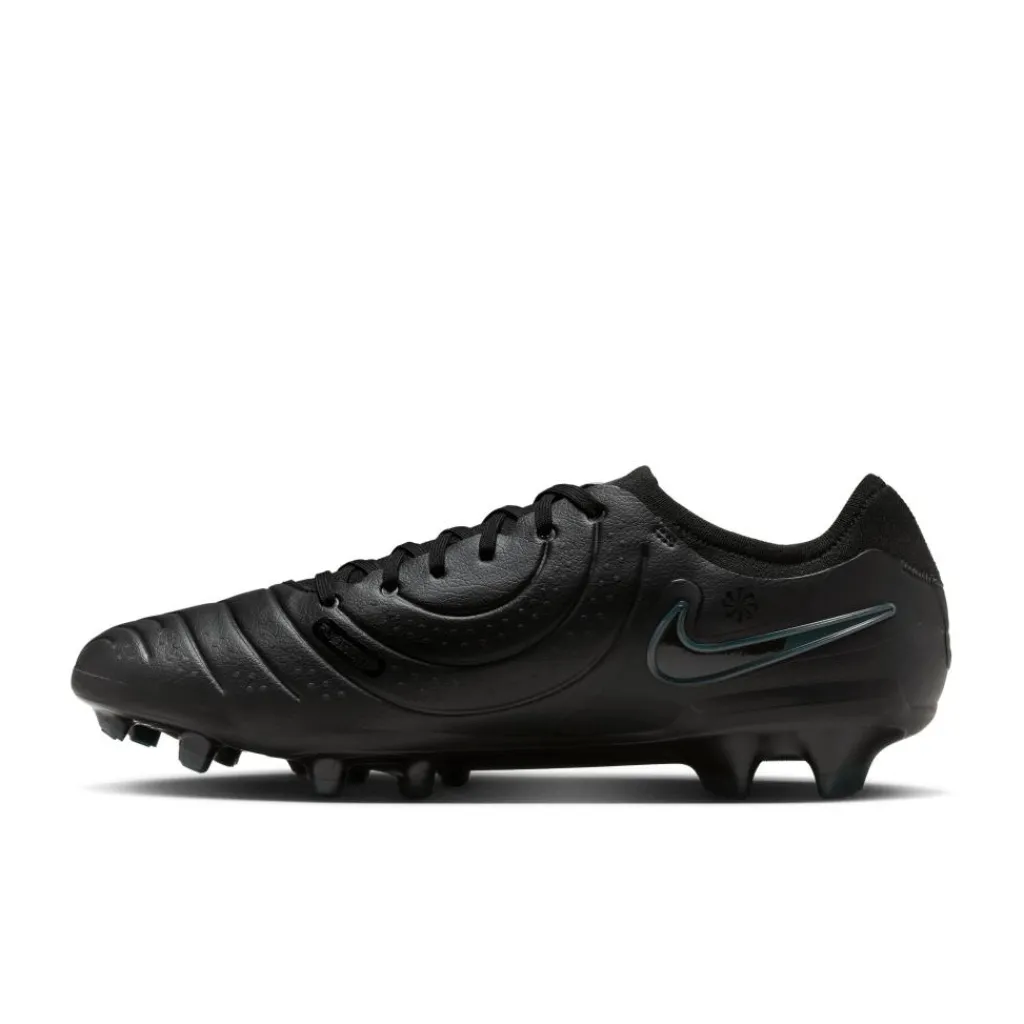 Nike Tiempo Legend 10 Pro FG voetbalschoenen heren black deep jungle< Voetbalschoenen
