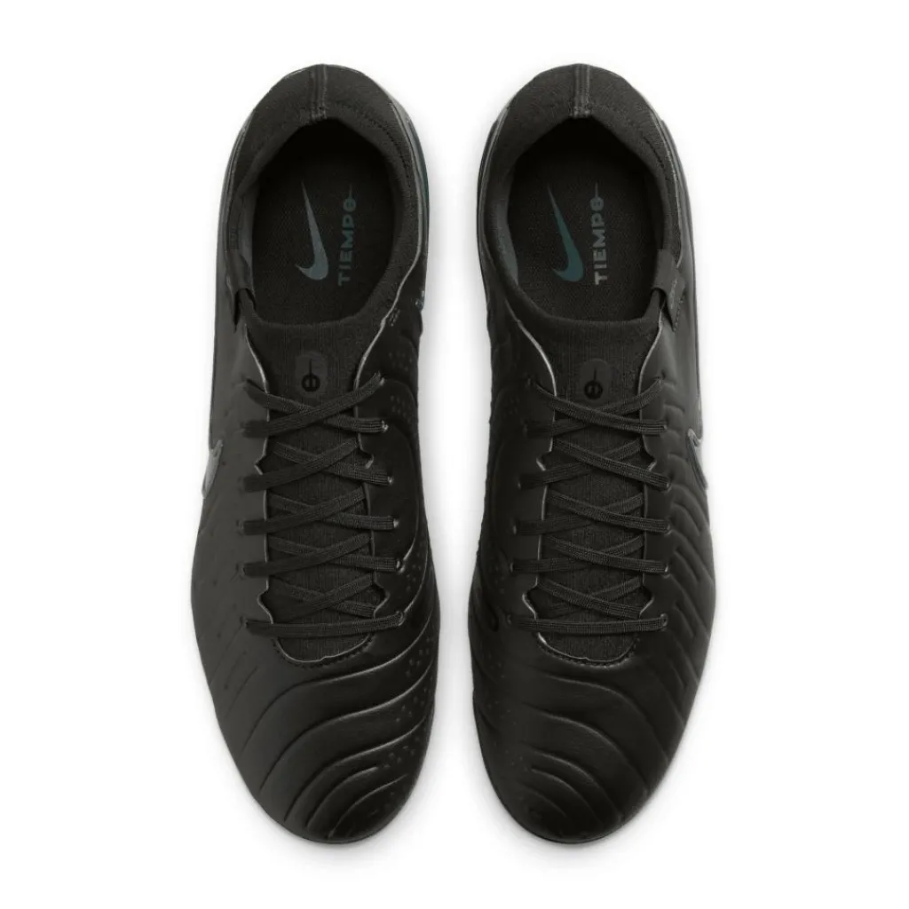 Nike Tiempo Legend 10 Pro FG voetbalschoenen heren black deep jungle< Voetbalschoenen