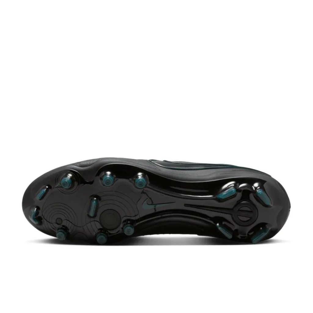 Nike Tiempo Legend 10 Pro FG voetbalschoenen heren black deep jungle< Voetbalschoenen