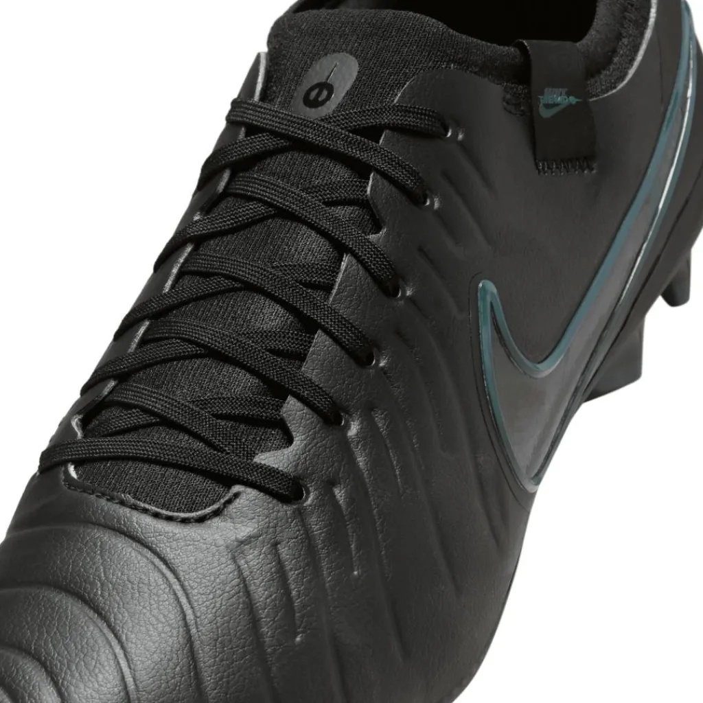 Nike Tiempo Legend 10 Pro FG voetbalschoenen heren black deep jungle< Voetbalschoenen