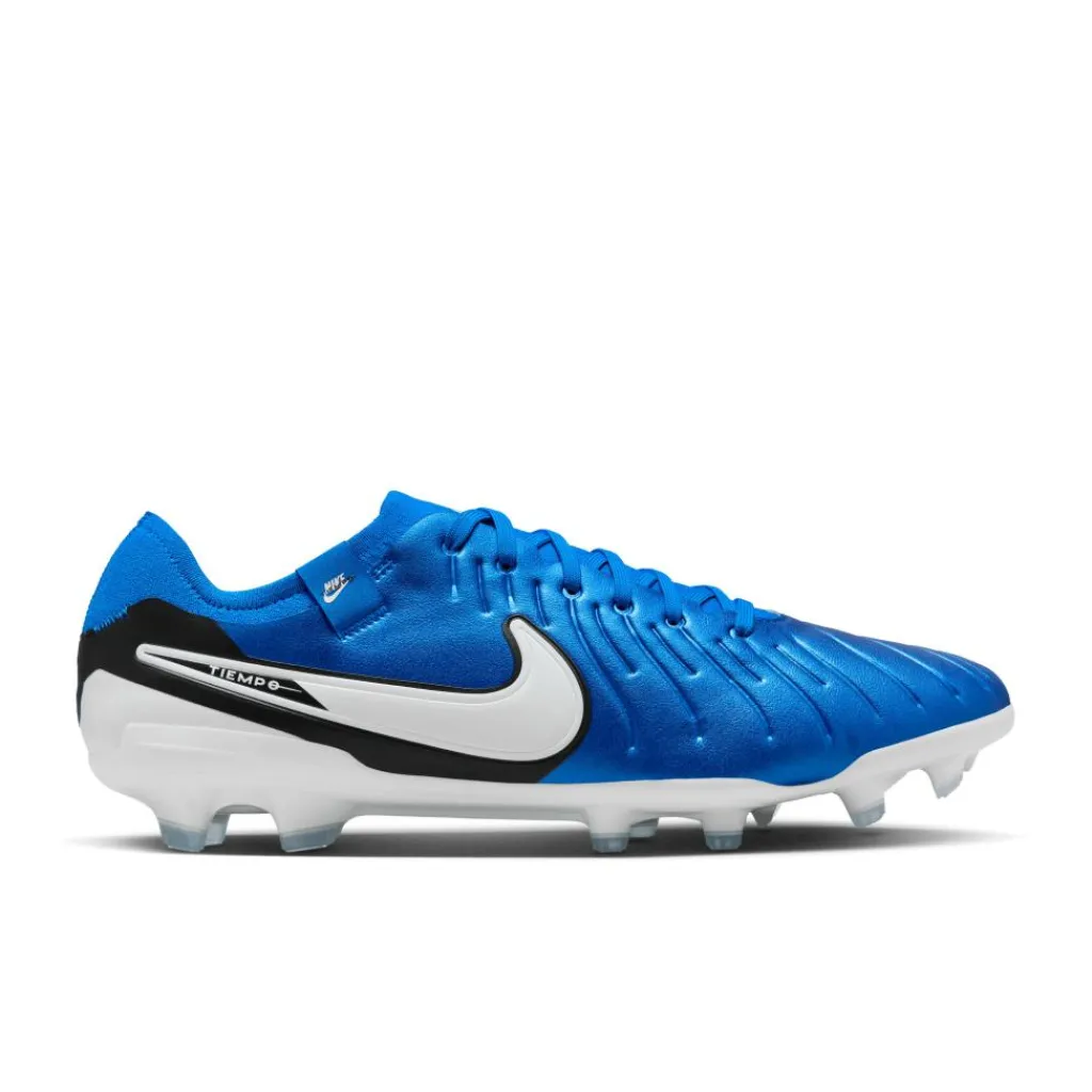 Nike Tiempo Legend 10 Pro FG voetbalschoenen heren signal blue white< Voetbalschoenen