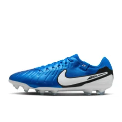 Nike Tiempo Legend 10 Pro FG voetbalschoenen heren signal blue white< Voetbalschoenen
