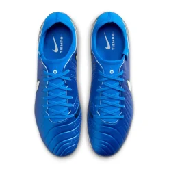Nike Tiempo Legend 10 Pro FG voetbalschoenen heren signal blue white< Voetbalschoenen