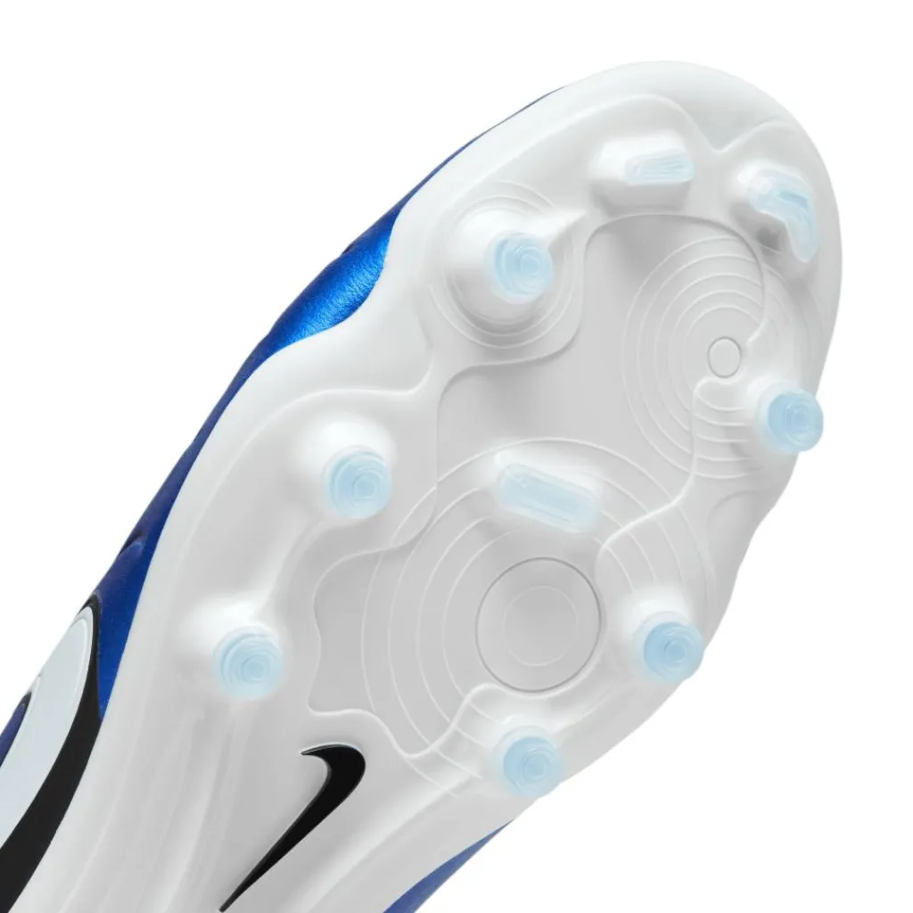 Nike Tiempo Legend 10 Pro FG voetbalschoenen heren signal blue white< Voetbalschoenen