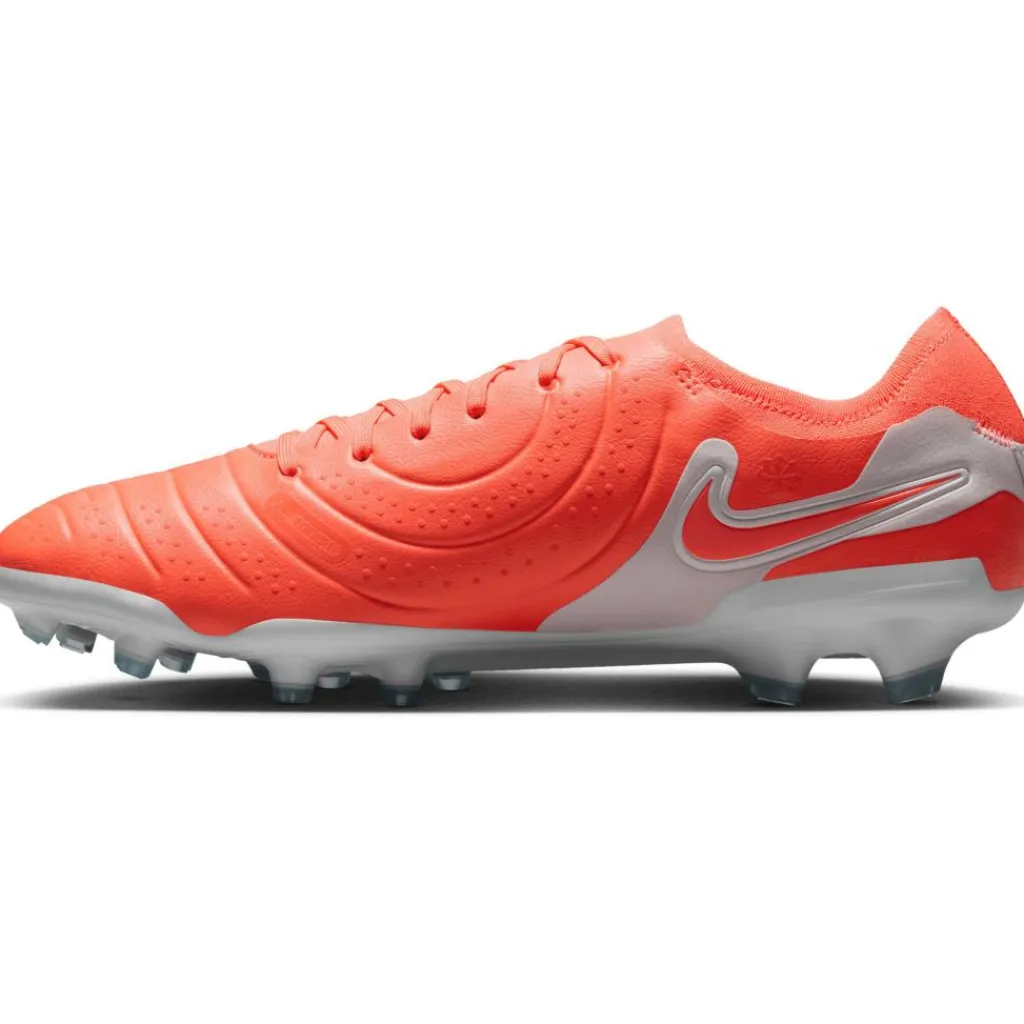 Nike Tiempo Legend 10 Pro FG voetbalschoenen hot lava white< Voetbalschoenen