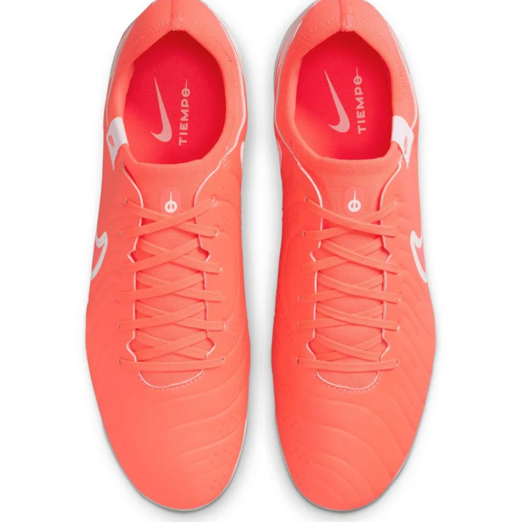 Nike Tiempo Legend 10 Pro FG voetbalschoenen hot lava white< Voetbalschoenen