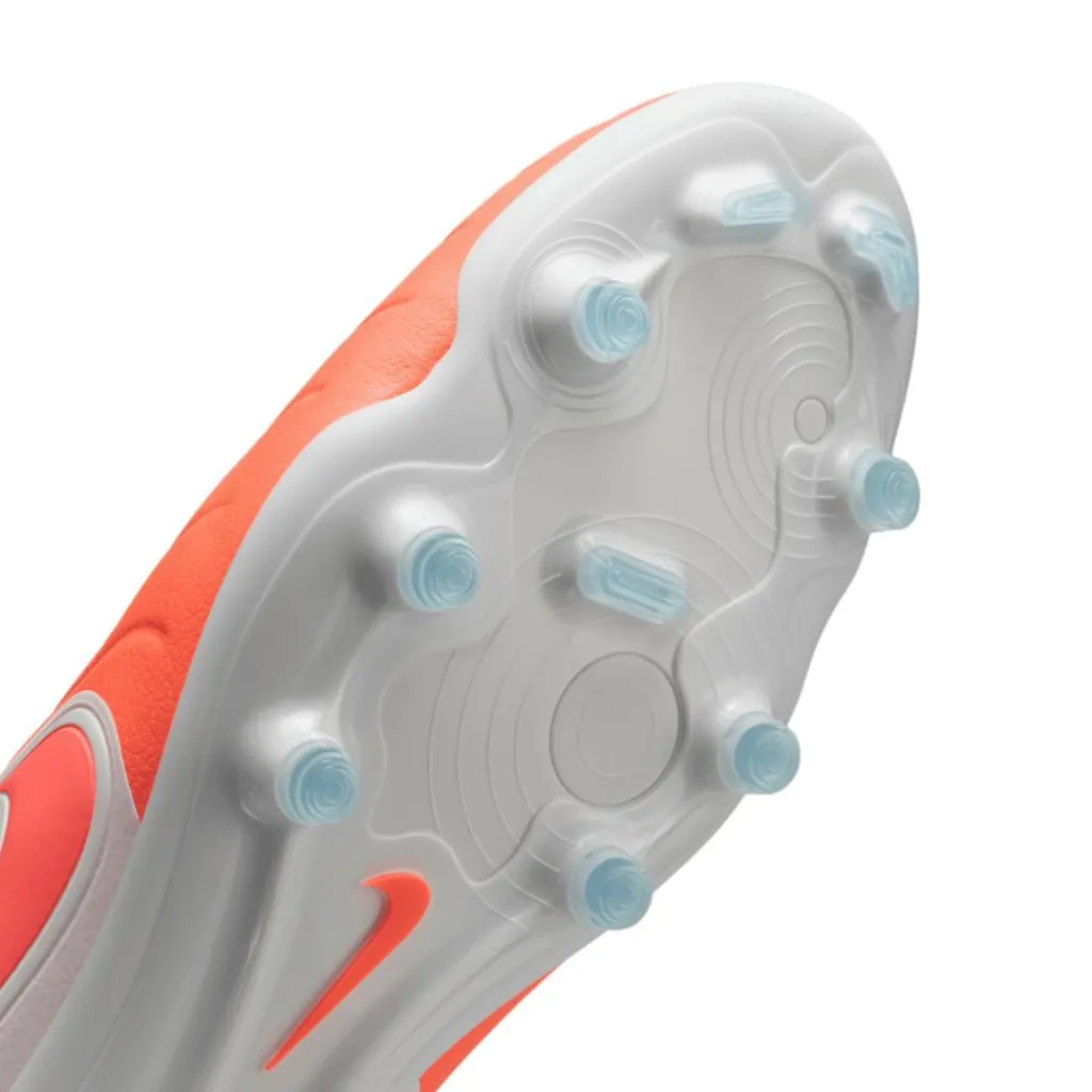 Nike Tiempo Legend 10 Pro FG voetbalschoenen hot lava white< Voetbalschoenen