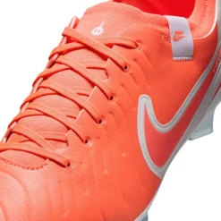 Nike Tiempo Legend 10 Pro FG voetbalschoenen hot lava white< Voetbalschoenen