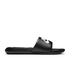 Badslippers|Slippers-Nike Victori One slippers heren black white