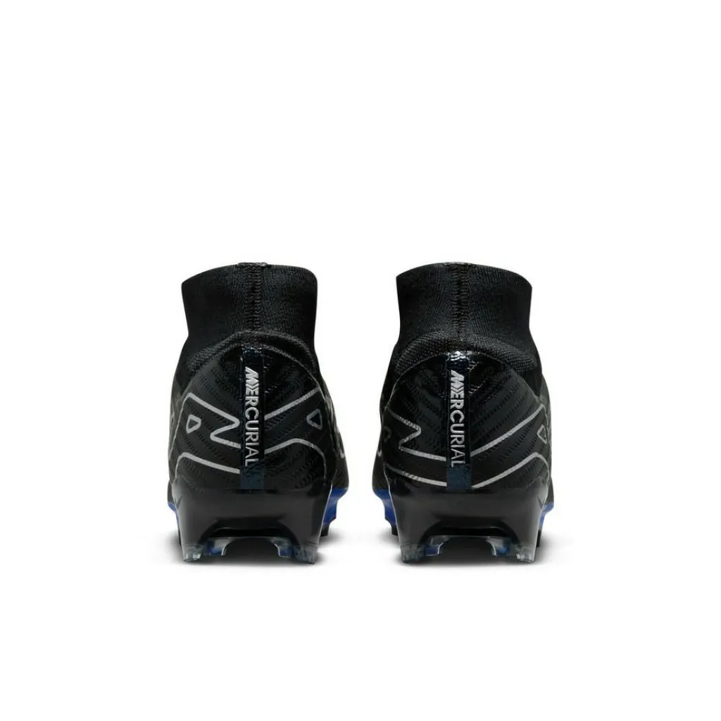 Nike Zoom Mercurial Superfly 9 Elite FG voetbalschoenen heren black hyper royal chrome< Voetbalschoenen