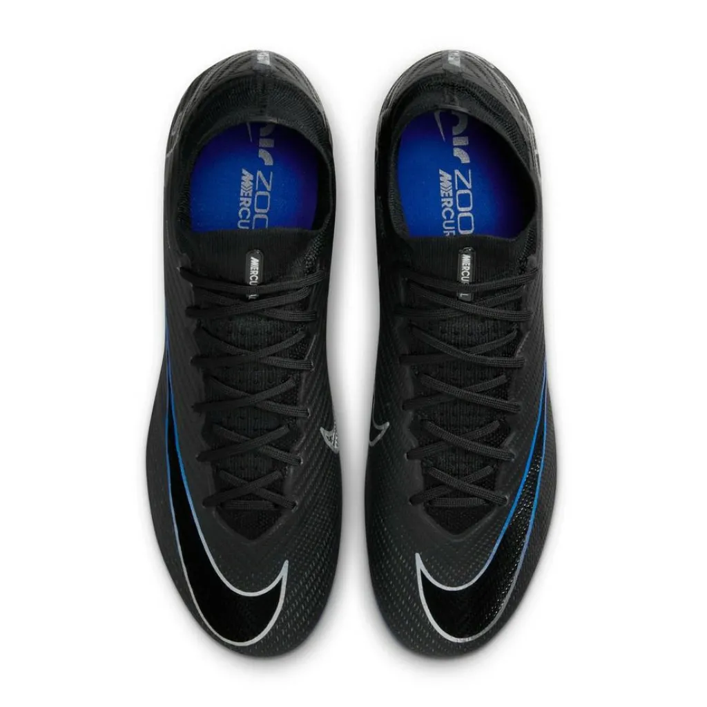 Nike Zoom Mercurial Superfly 9 Elite FG voetbalschoenen heren black hyper royal chrome< Voetbalschoenen