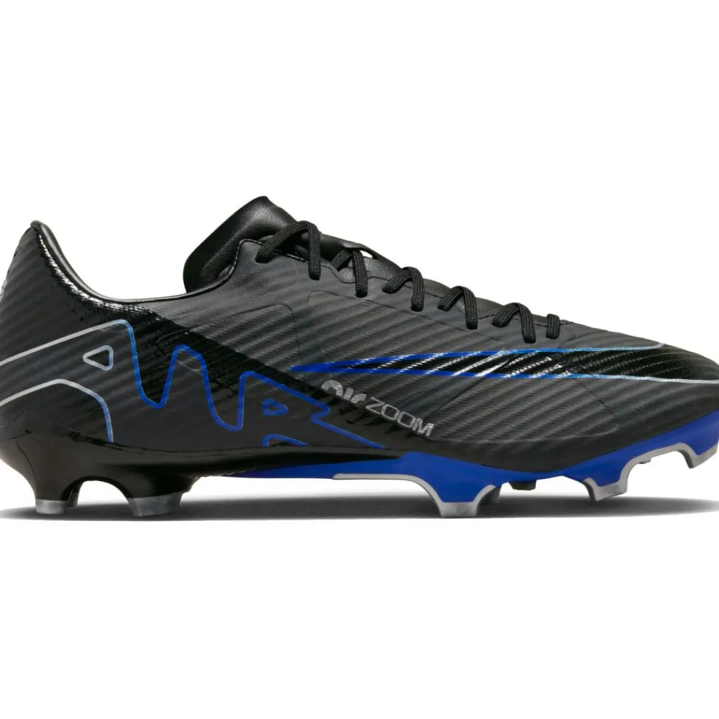 Nike Zoom Mercurial Vapor 15 Academy voetbalschoenen heren black chrome hyper royal< Voetbalschoenen