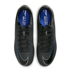 Nike Zoom Mercurial Vapor 15 Academy voetbalschoenen heren black chrome hyper royal< Voetbalschoenen