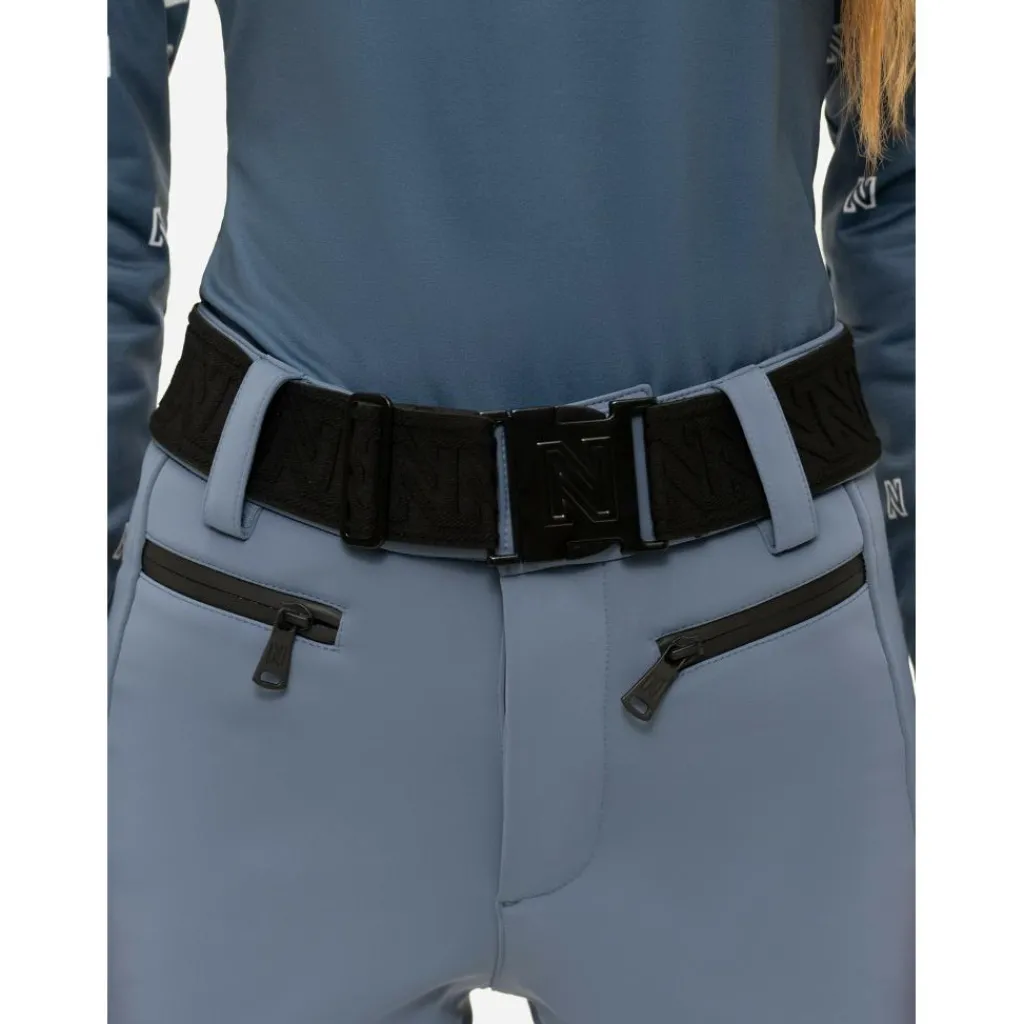 Skibroeken|Wintersport-NIKKIE Gracy skibroek dames dusty blue