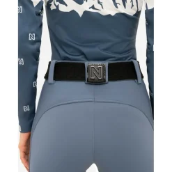 Skibroeken|Wintersport-NIKKIE Gracy skibroek dames dusty blue