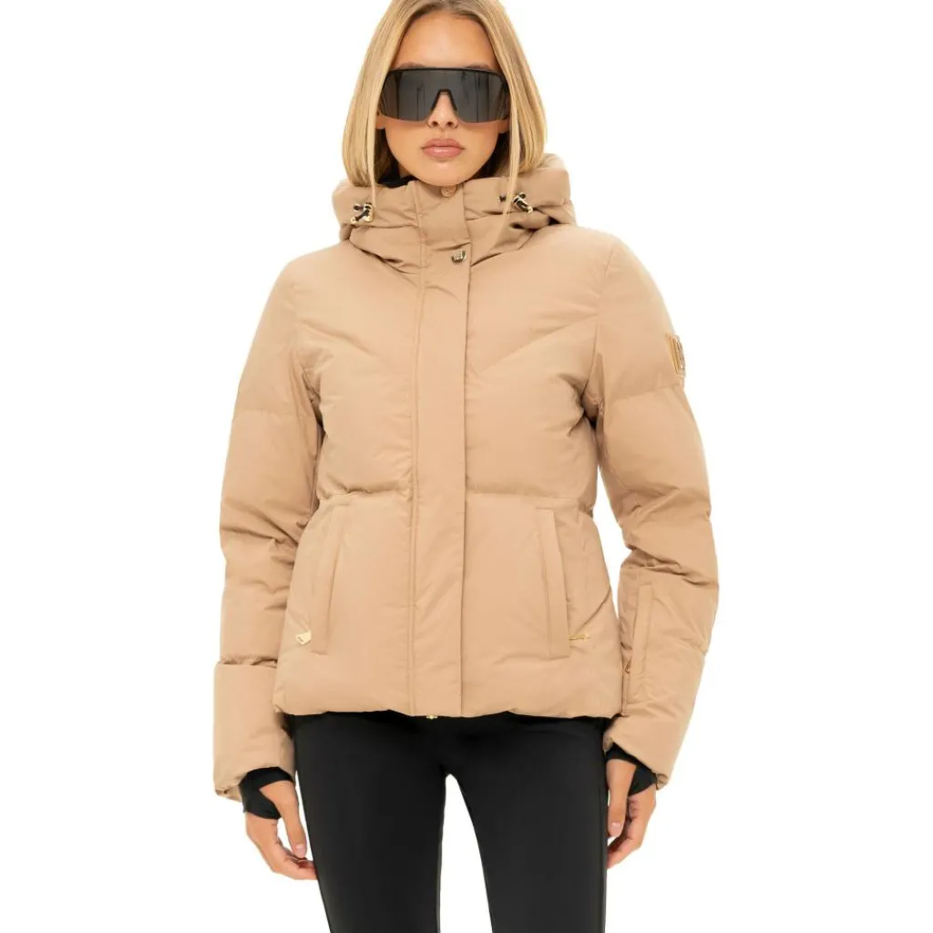 Ski Jassen|Wintersport-NIKKIE Nasher winterjas dames hummus