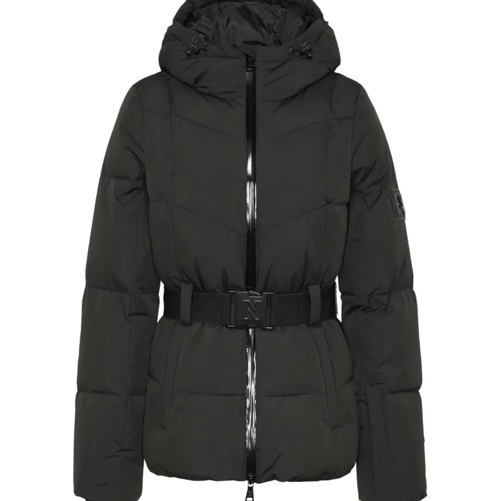 NIKKIE Nateland winterjas dames black< Ski Jassen|Wintersport