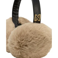 Mutsen|Wintersport-NIKKIE Nineve oorwarmers dames hummus