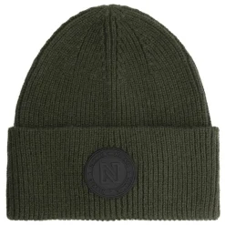 NIKKIE Round Patch muts dames forest green< Mutsen|Wintersport
