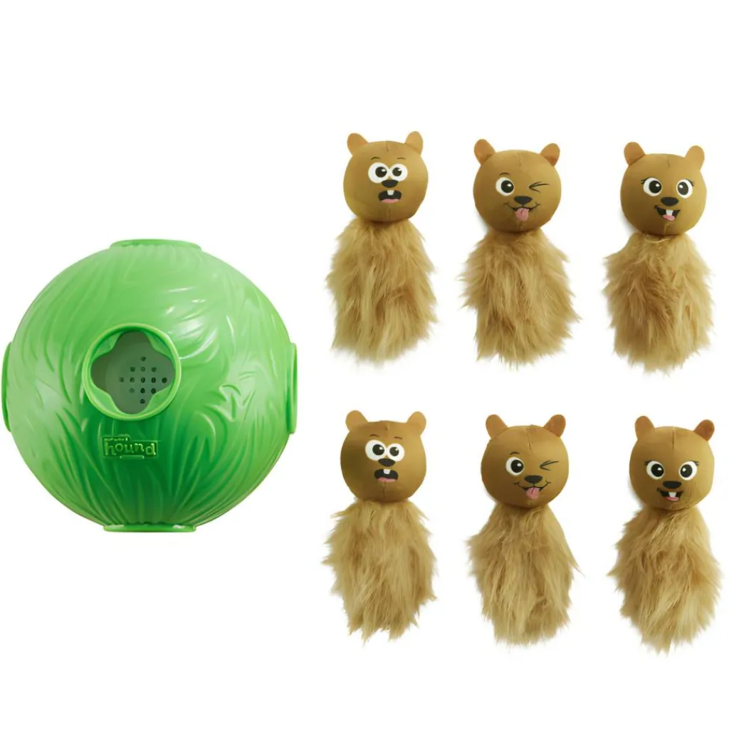 Hondenartikelen-Nina Ottosson Dog Snuffle n'Treat Ball hondenspeelgoed