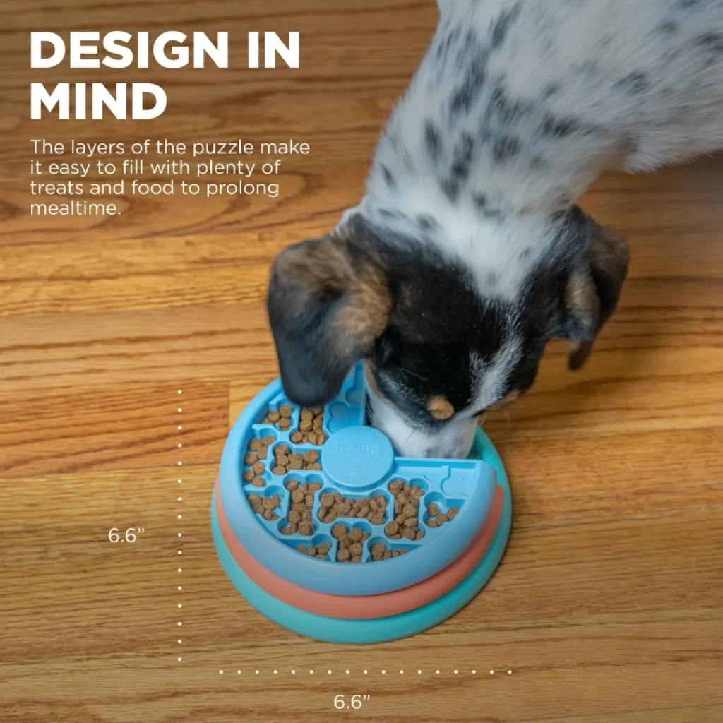 Hondenartikelen-Nina Ottosson Puppy Lickin' Layers Mlt voerbak