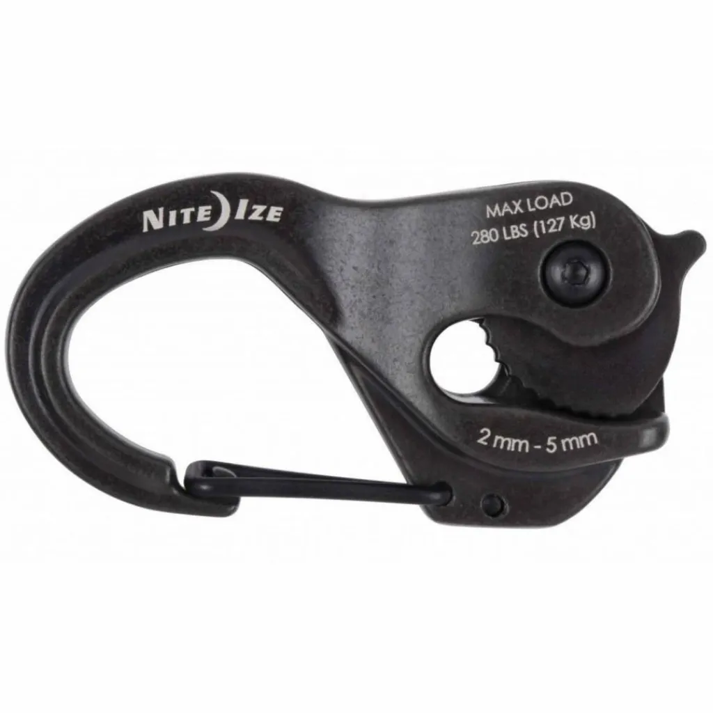 Nite Ize Camjam XT karabijnhaak aluminium black< Overige Accessoires