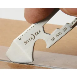 Multitools & Zakmessen-Nite Ize DoohicKey multitool zilver