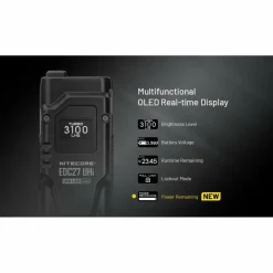 Nitecore EDC27 UHi zaklamp black< Verlichting|Zaklampen