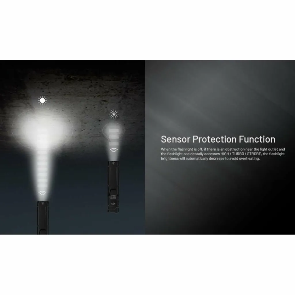 Nitecore EDC27 UHi zaklamp black< Verlichting|Zaklampen