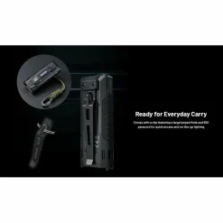 Nitecore EDC37 zaklamp black< Verlichting|Zaklampen