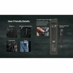 Verlichting|Zaklampen-Nitecore EDC25 zaklamp black