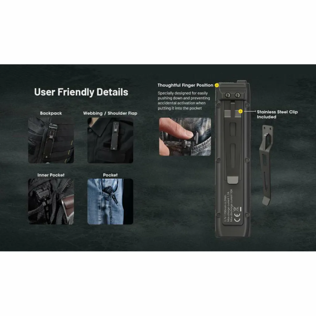 Verlichting|Zaklampen-Nitecore EDC25 zaklamp black