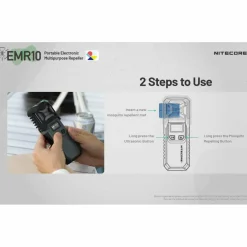 Anti Insecten-Nitecore EMR10 muggenverjager