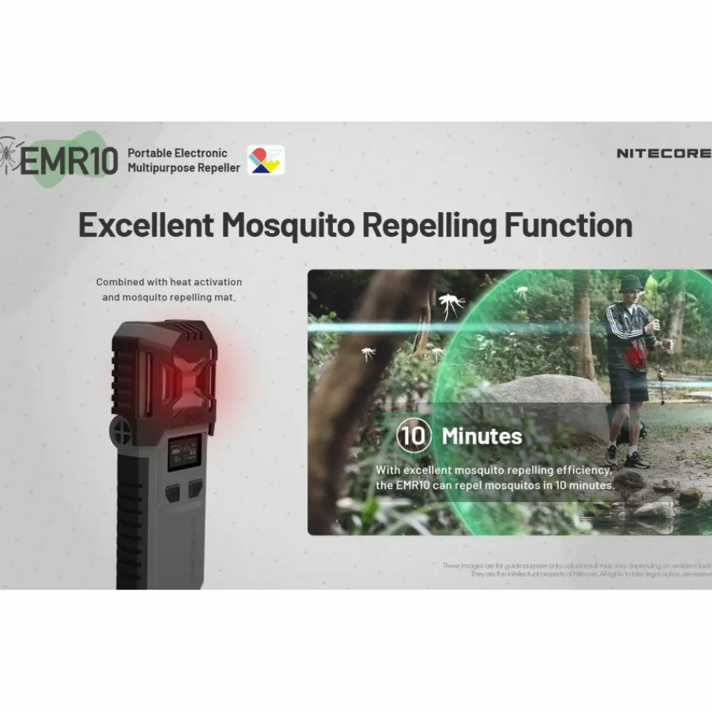 Anti Insecten-Nitecore EMR10 muggenverjager