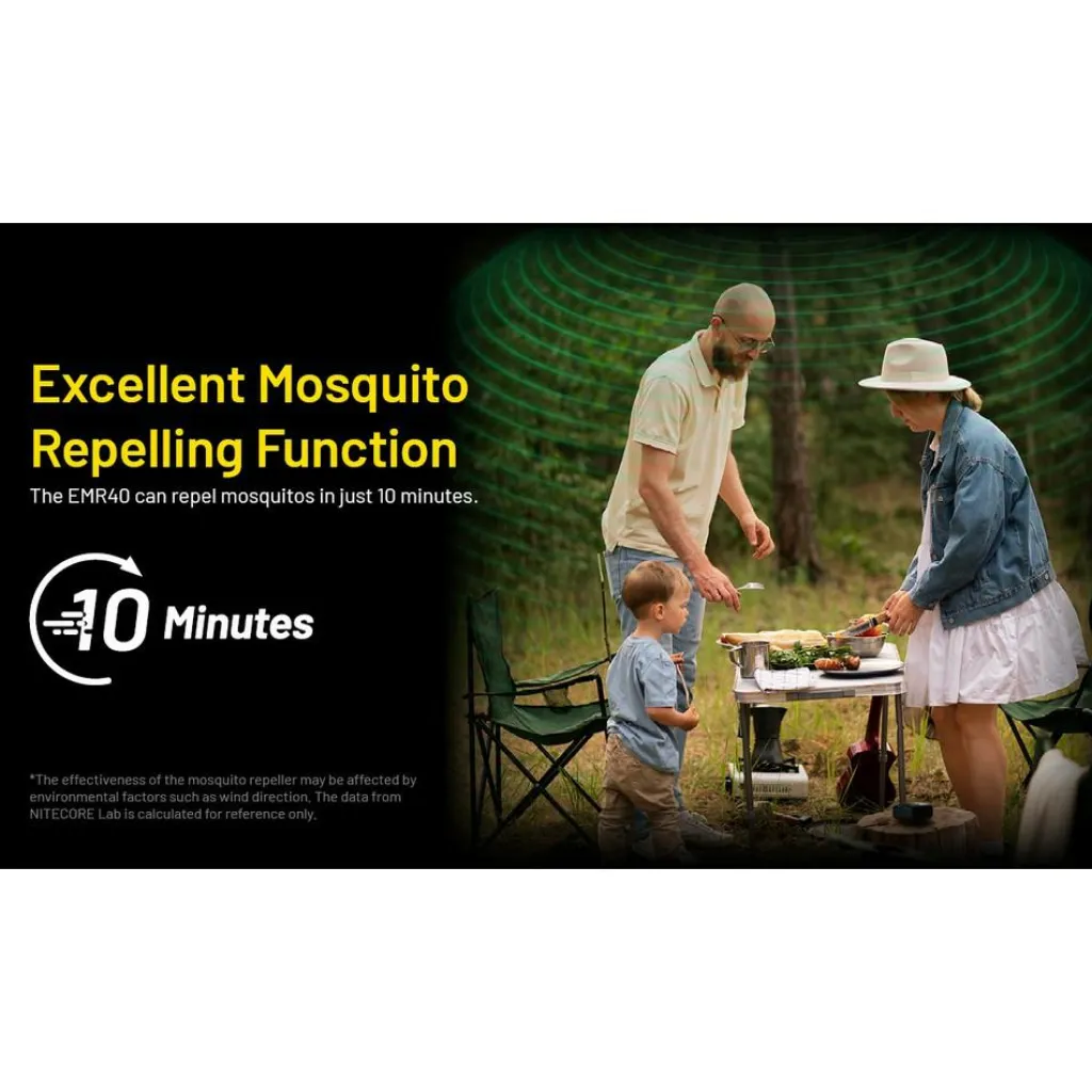 Nitecore EMR40 muggenverjager< Anti Insecten