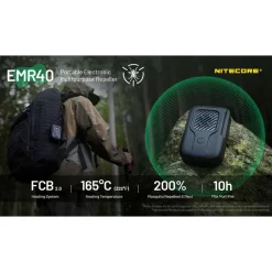 Nitecore EMR40 muggenverjager< Anti Insecten