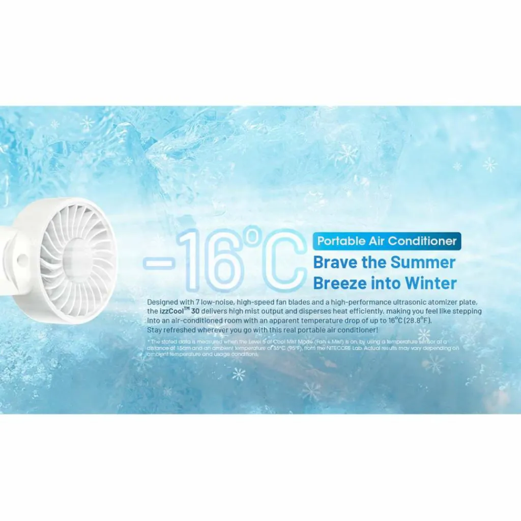 Nitecore izzCool 30 ventilator< Ventilators