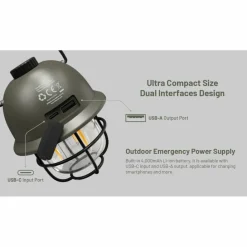 Nitecore LR40 lantaarn army green< Verlichting|Verlichting Oplaadbaar