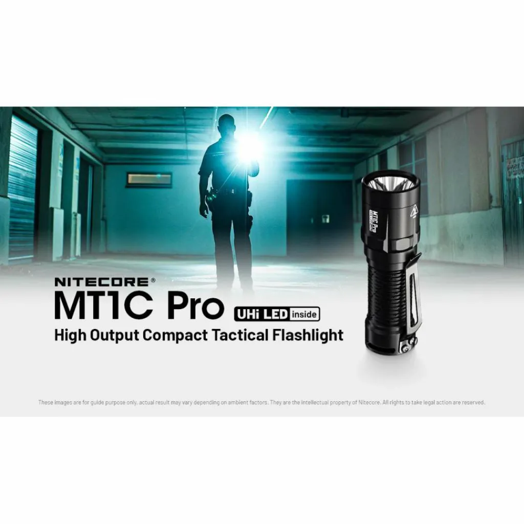 Nitecore MT1C Pro zaklamp black< Verlichting|Zaklampen