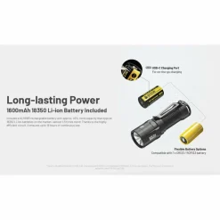 Nitecore MT1C Pro zaklamp black< Verlichting|Zaklampen