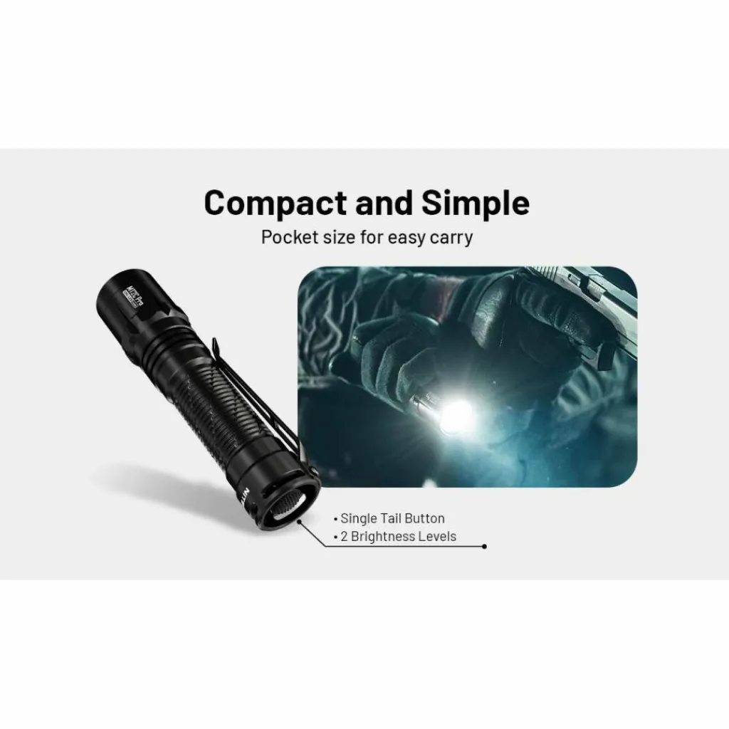 Nitecore MT2C Pro zaklamp black< Verlichting|Zaklampen