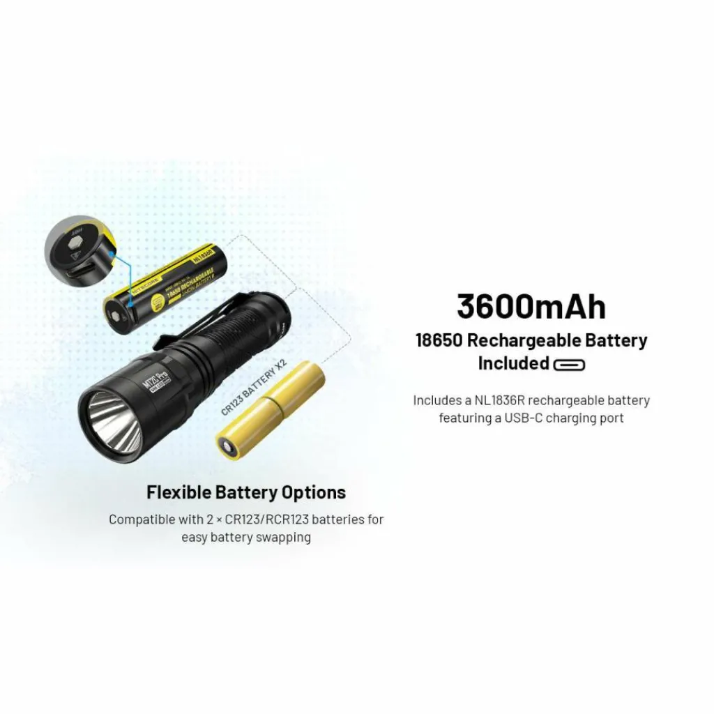 Nitecore MT2C Pro zaklamp black< Verlichting|Zaklampen