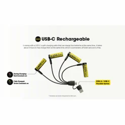 Nitecore NH2400 AA oplaadbare batterij 4-pack< Accu's & Batterijen