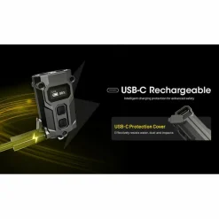 Verlichting|Zaklampen-Nitecore TINI3 zaklamp orange