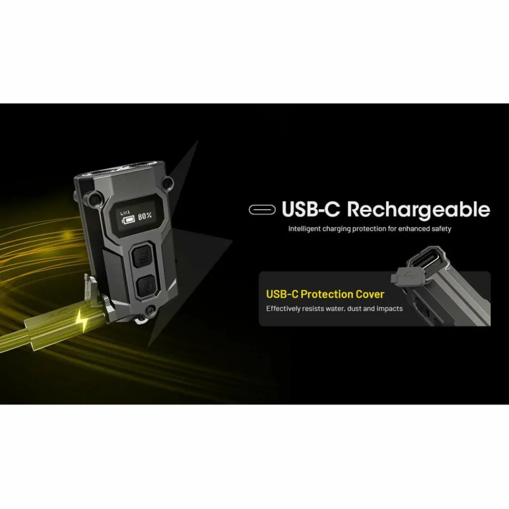 Verlichting|Zaklampen-Nitecore TINI3 zaklamp orange