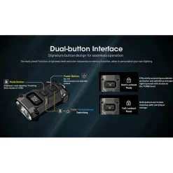 Verlichting|Zaklampen-Nitecore TINI3 zaklamp orange