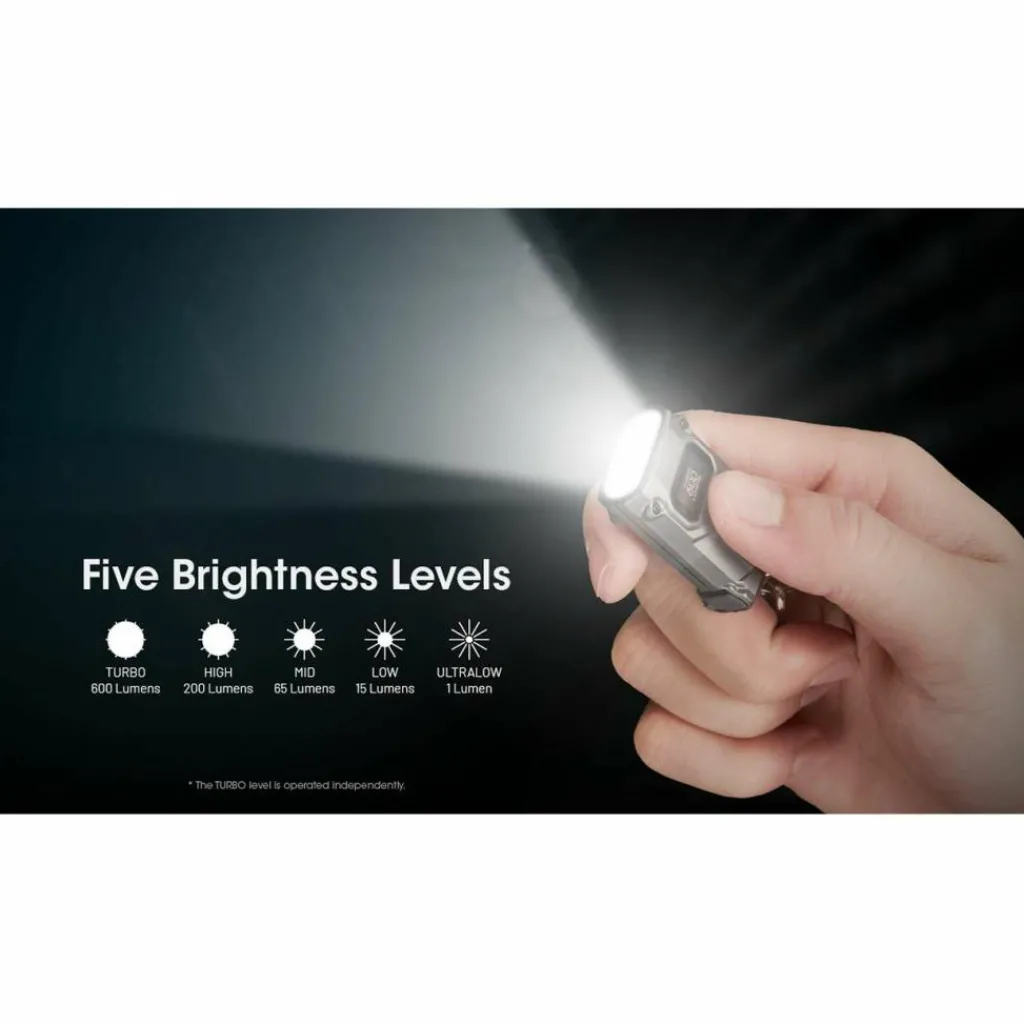 Verlichting|Zaklampen-Nitecore TINI3 zaklamp orange